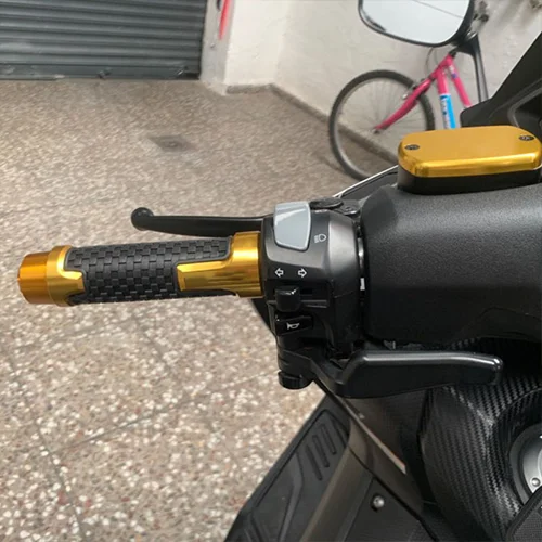 2026 Для мотоцикла X-ADV750 XADV750 X ADV: резиновые гелевые ручки руля 22 мм (78 дюйма) с защитой, аксессуары (art.: 3920db91bece8) - 3920db91bece8
