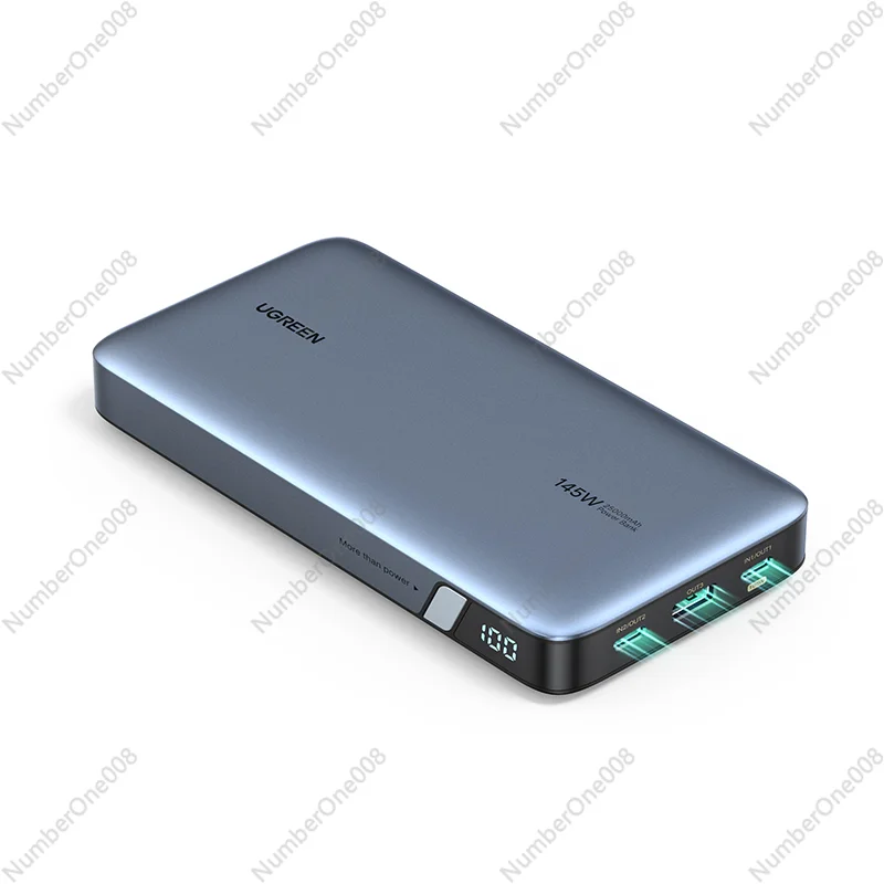 UGREEN 145 Вт Power Bank 25000 мАч Портативное зарядное устройство USB C 3-портовый аккумулятор