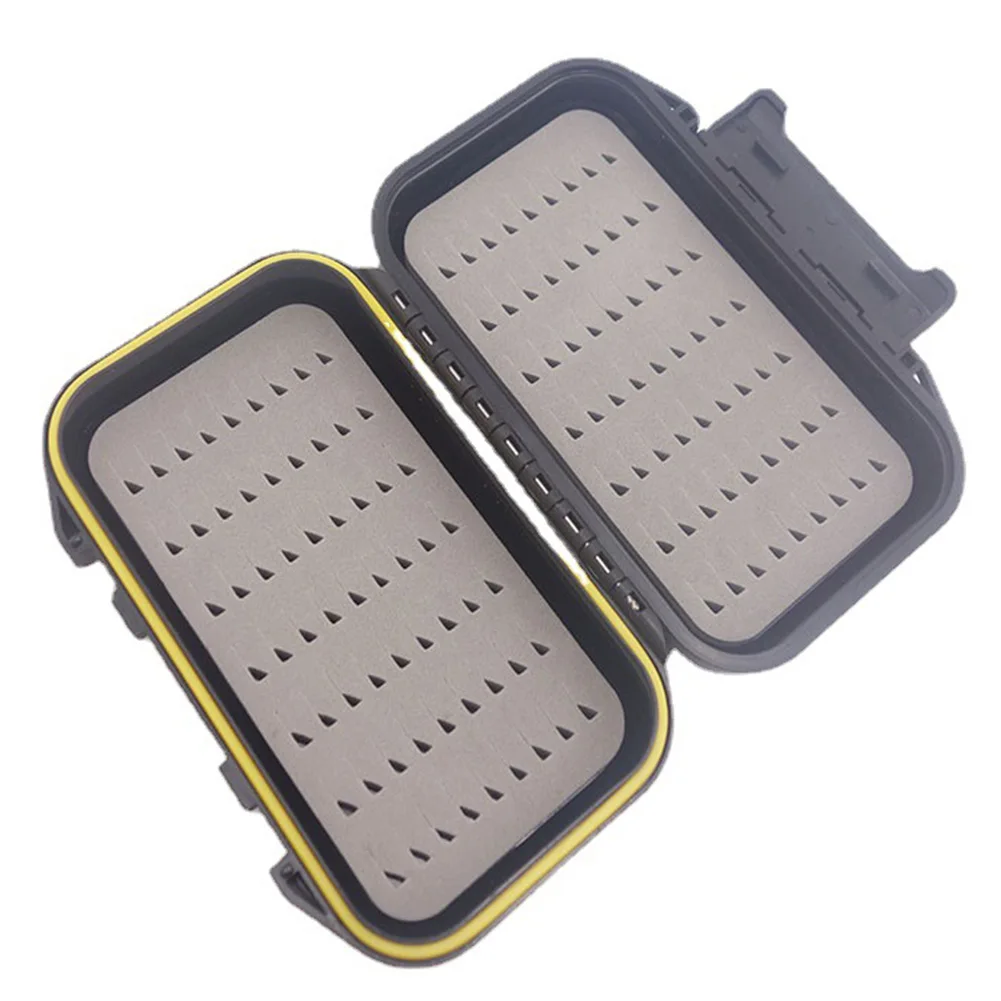 

Fly Hook Storage Waterproof Box Lure Case Box TackleBox High Quality Larger Capacity Mpact-resistan Double-Sided
