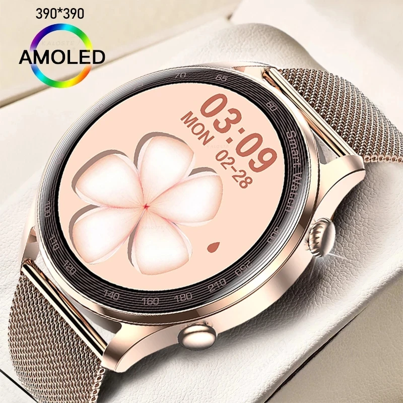 

Smart Watch Women Bluetooth Call IP67 Waterproof Heart Rate Fitness Bracelet Watches Sports Round Smartwatch Men For Android IOS