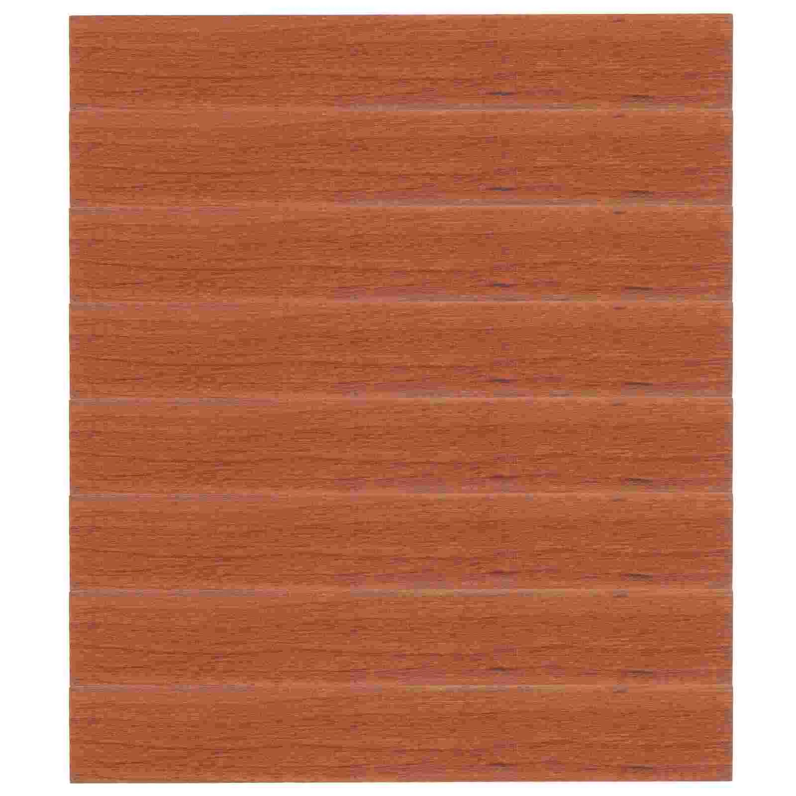 

Dollhouse Wooden Floor Living Room Decoration Flooring Mini for Crafts Accessories Creativity Tiny Miniature Miniatures