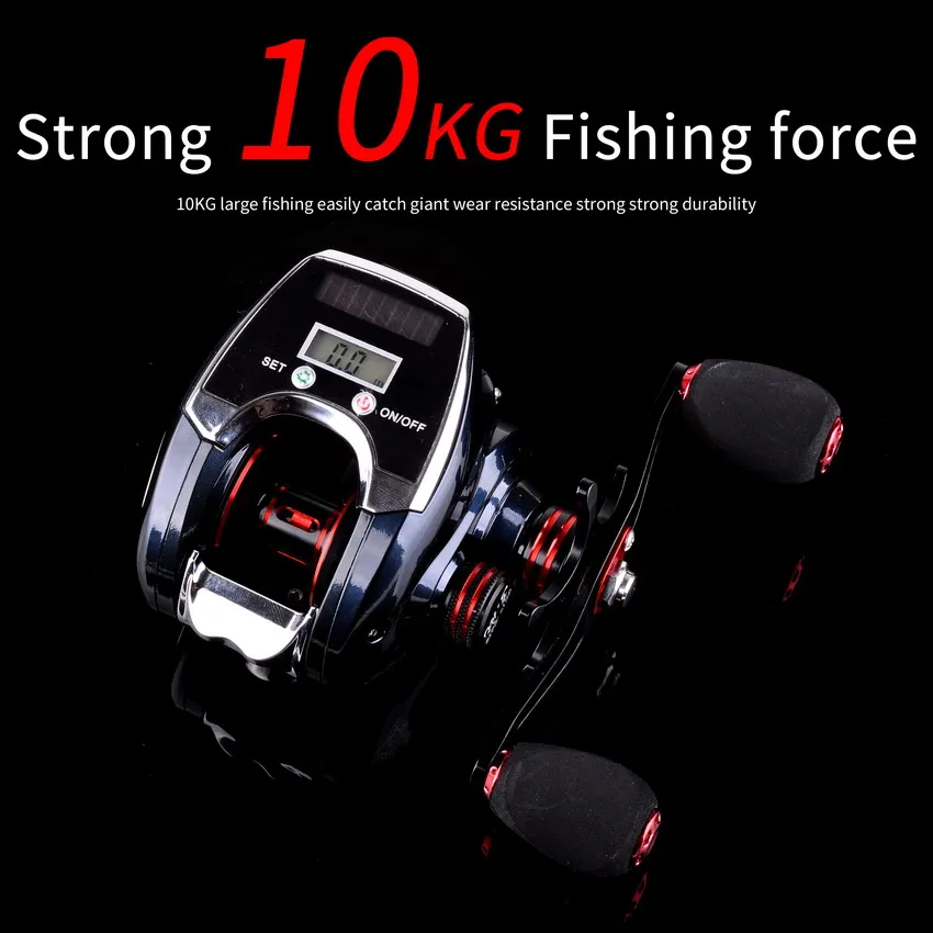 19+1 Ball Bearing Left / Right Fishing Reel with Digital Dis