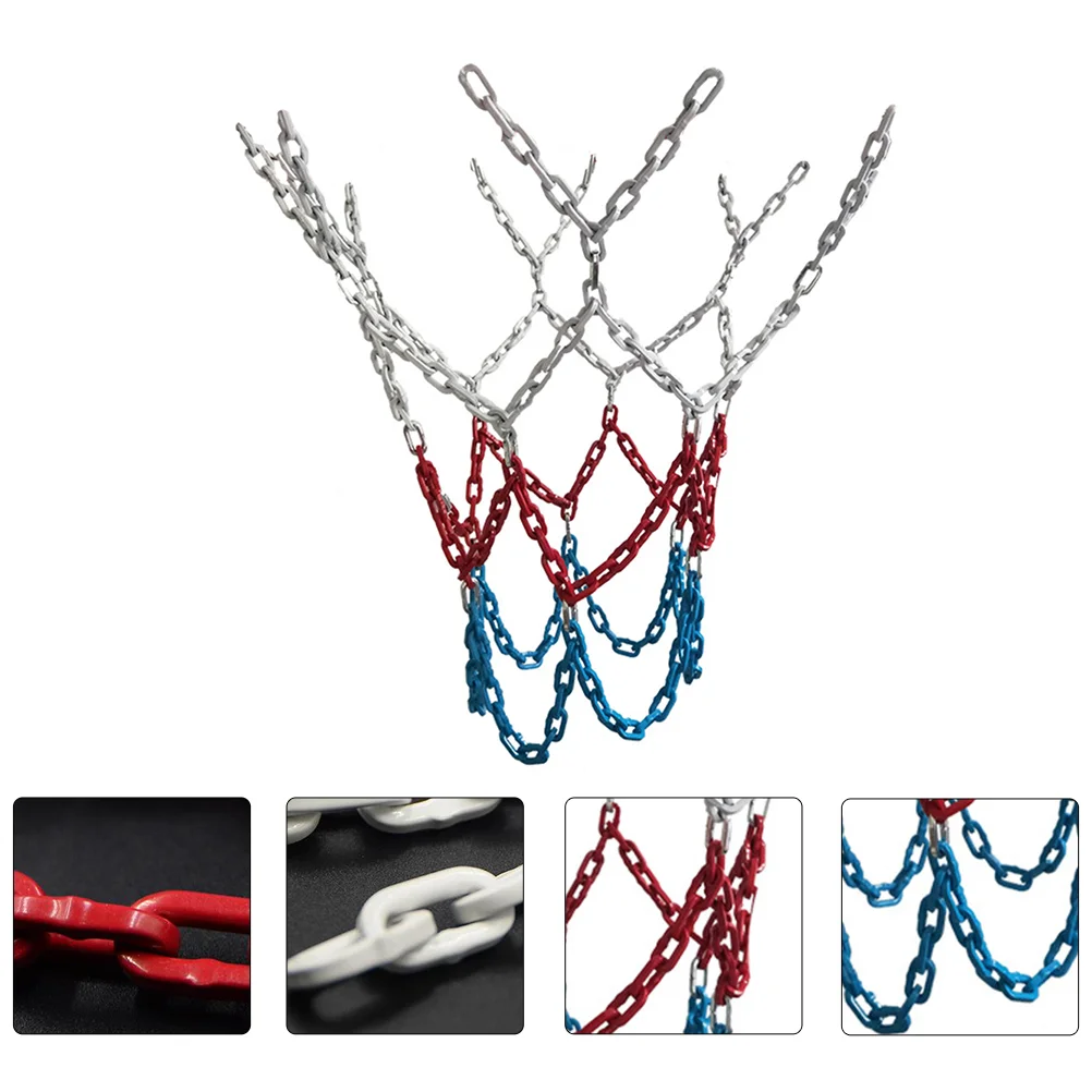 

1pc Safe Fine Basketball Pocket Basketball Net Chain Nets for Men Teenagers