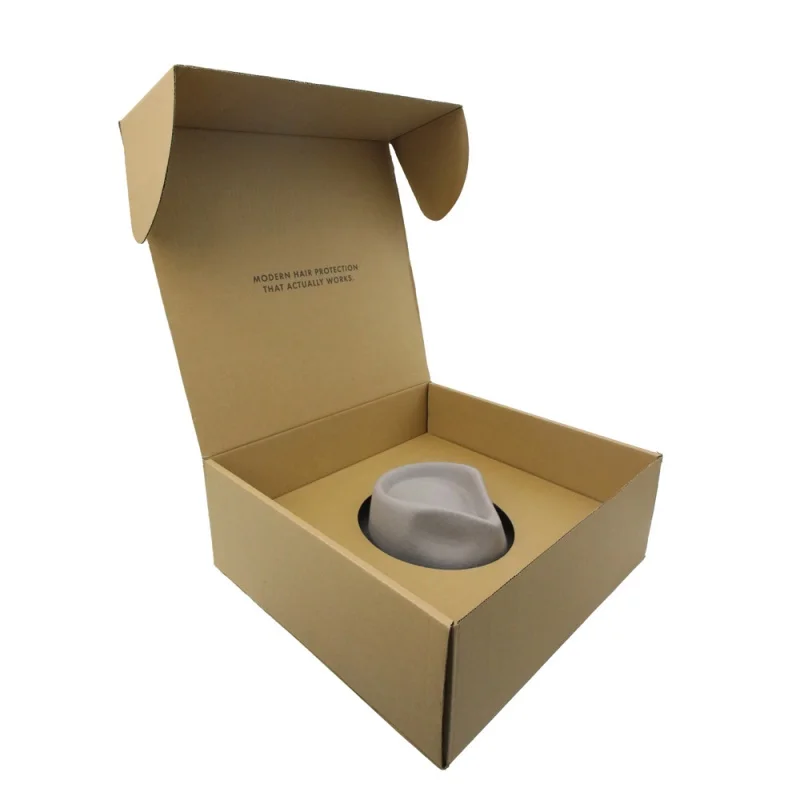 

Wholesale custom logo eco friendly hat cardboard packaging rigid gift box