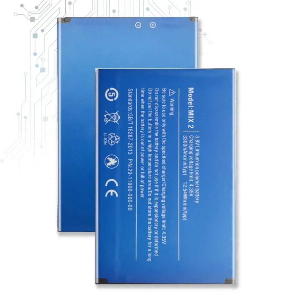 Аккумулятор 3300 мАч для Ulefone Mix 2 Mix2