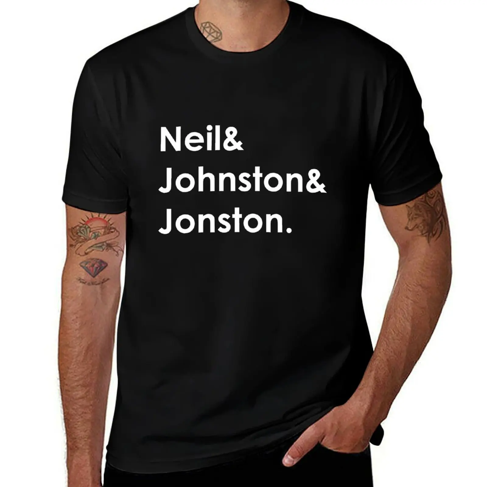 Фото Футболка Neil Johnston Jonston, рабочая, с коротким рукавом №1