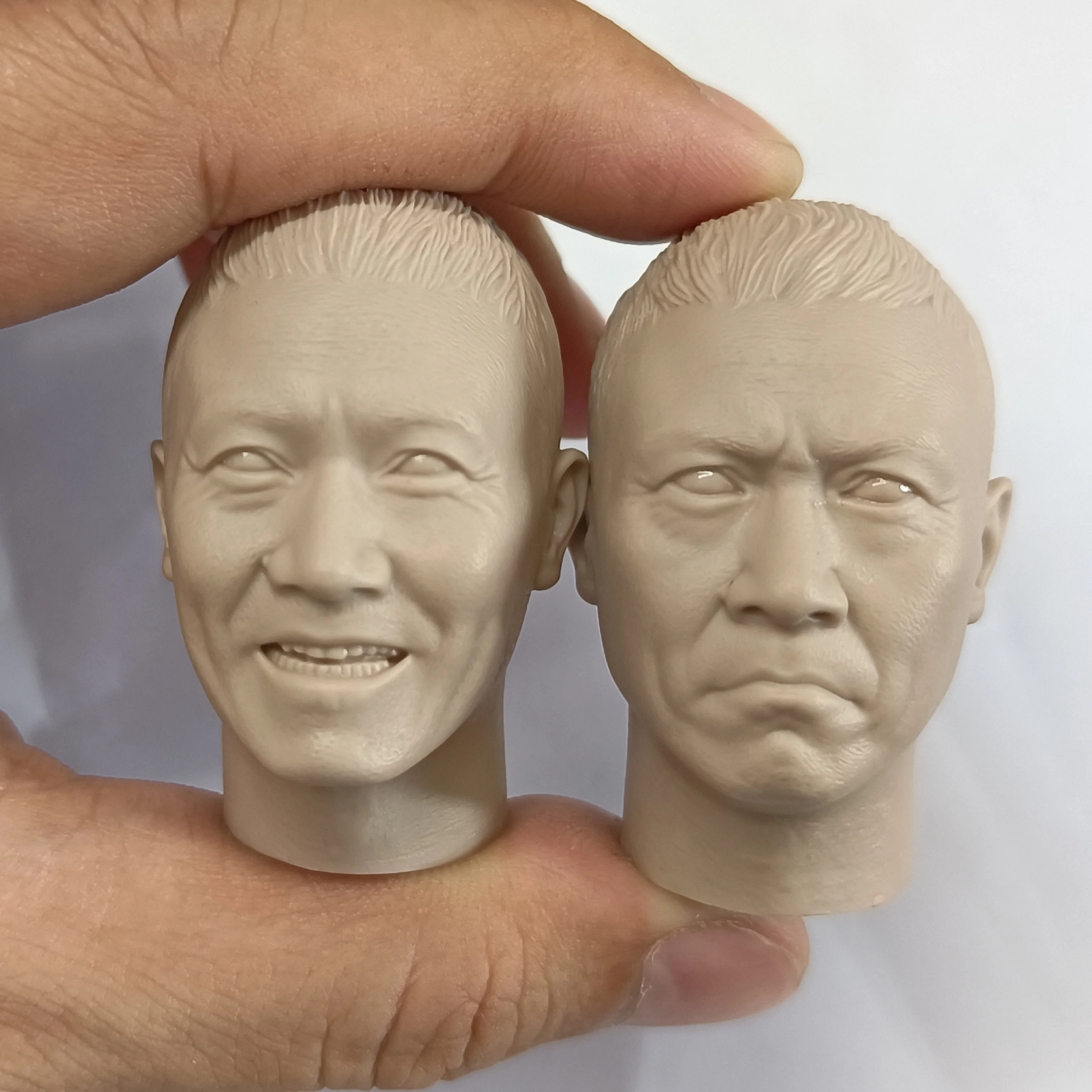 

Масштаб 1/6, армейский солдат, Мужская Неокрашенная модель головы для 12-дюймовых фигурок, аксессуары «сделай сам»