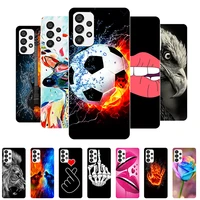 for samsung galaxy a73 5g case football soft silicone back cases for samsung a73 5g a736b phone cover for samsung a 73 funda