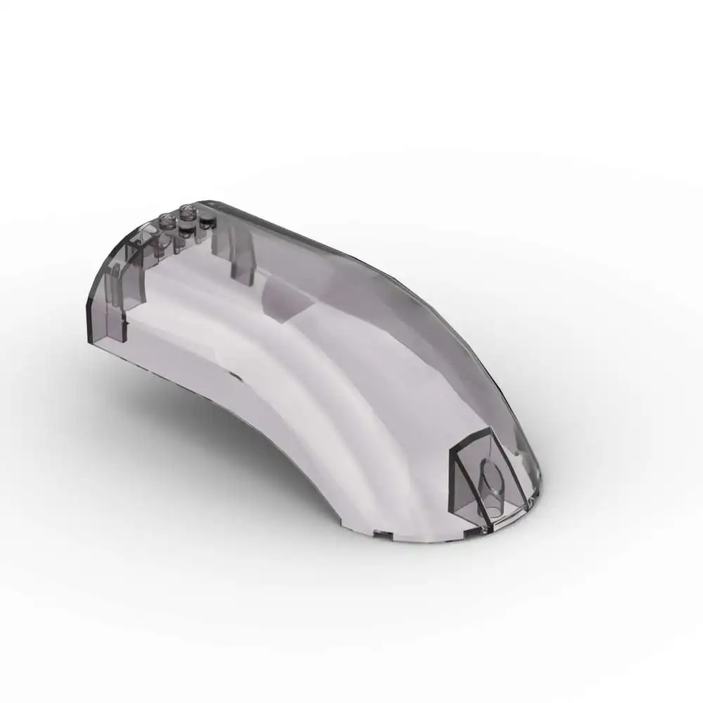 Конструктор MOC детский изогнутый с 3 отверстиями 16x8x6 1 шт.