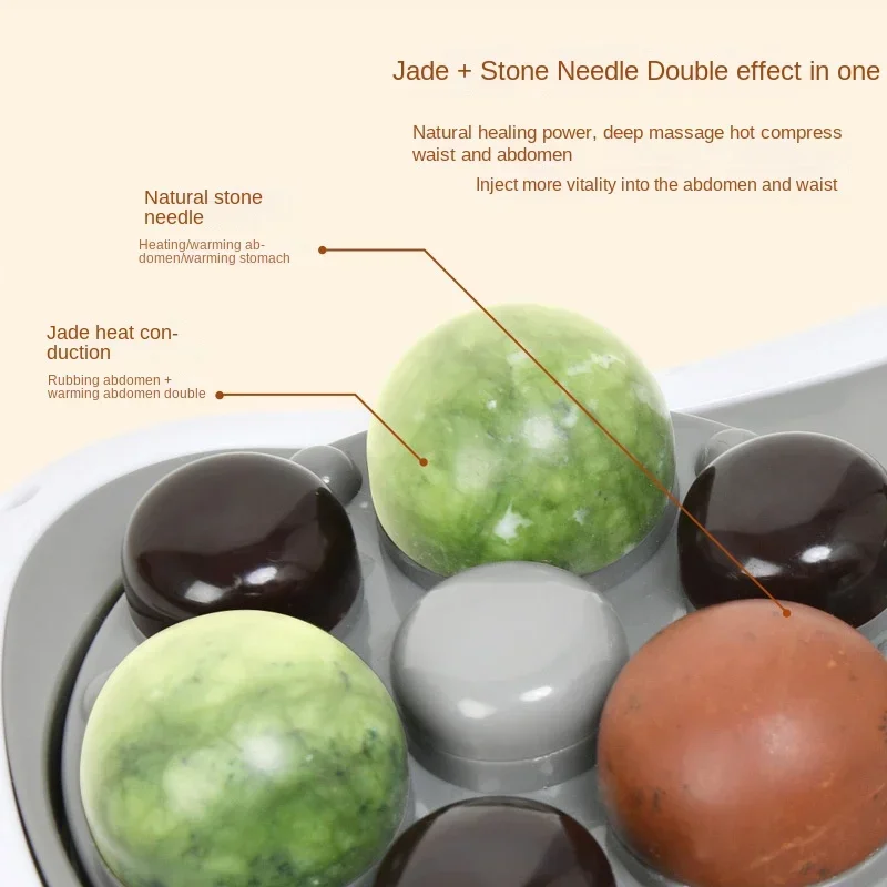 Автоматический инструмент для живота Bianshi пояс разминания прижигающий