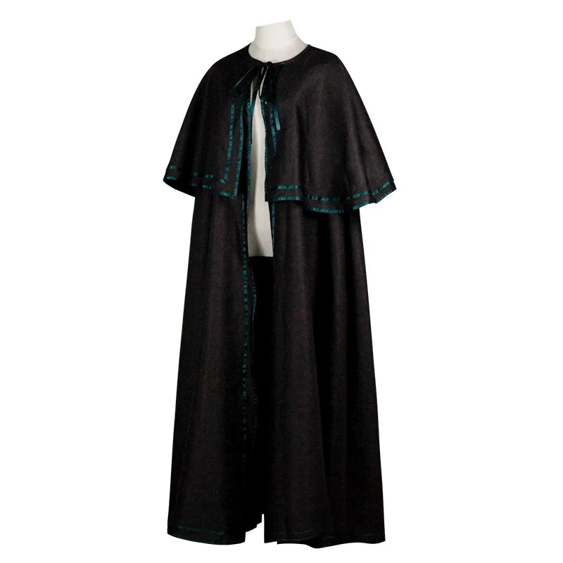 Костюм вампира на Хэллоуин для взрослых и детей Дракула искусственная кожа