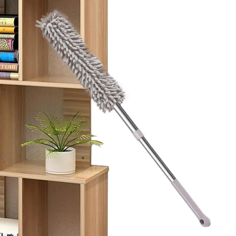 

Duster Extendable Brush RetractableDust Cleaner Brush Multifunctional Microfiber Chenille Car Duster ForHousehold CleaningSupply