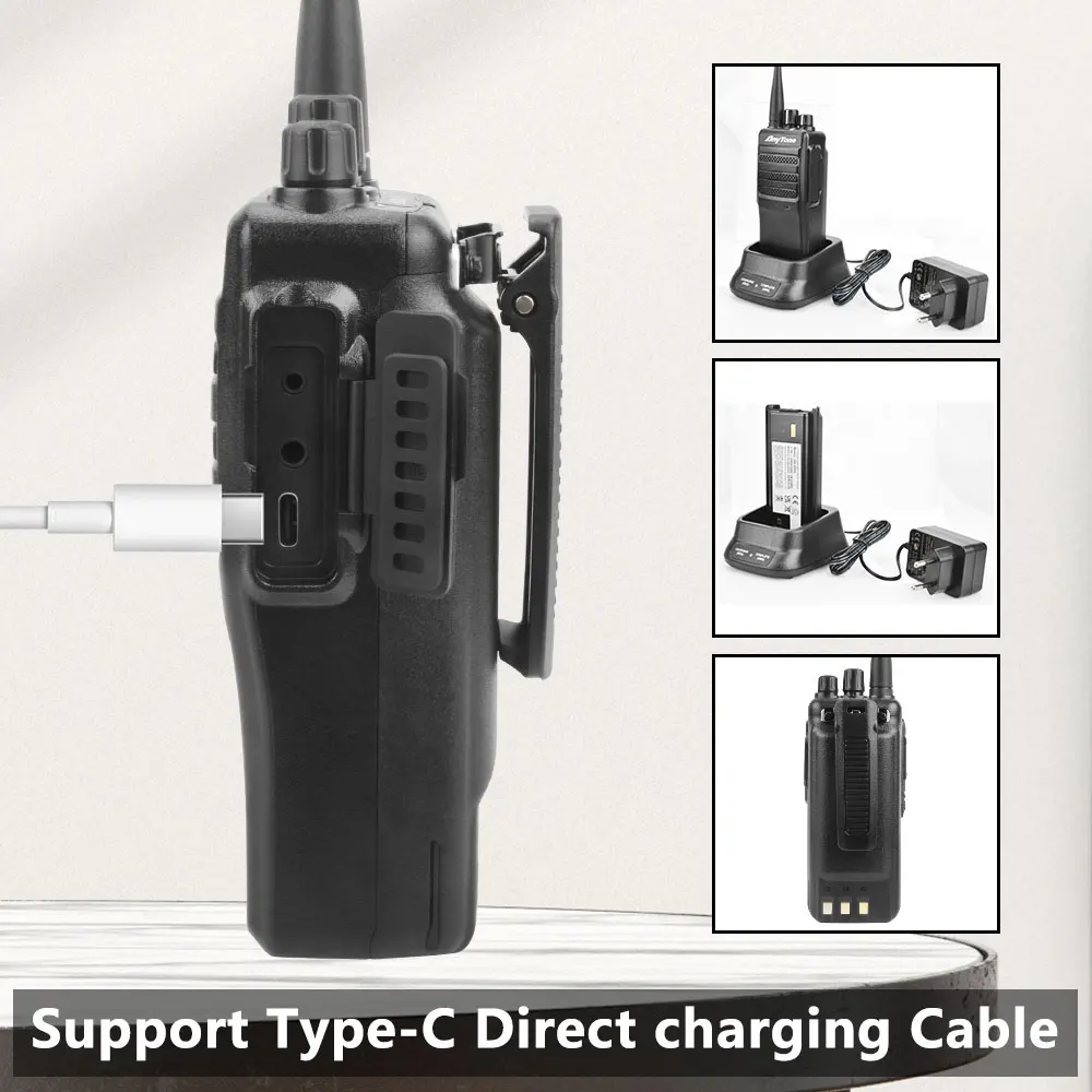 Anytone AT-D278 Walkie TALKIE UHF 5 Вт IP67 Водонепроницаемый AES256 Шифрование Запись голоса DTMF 2