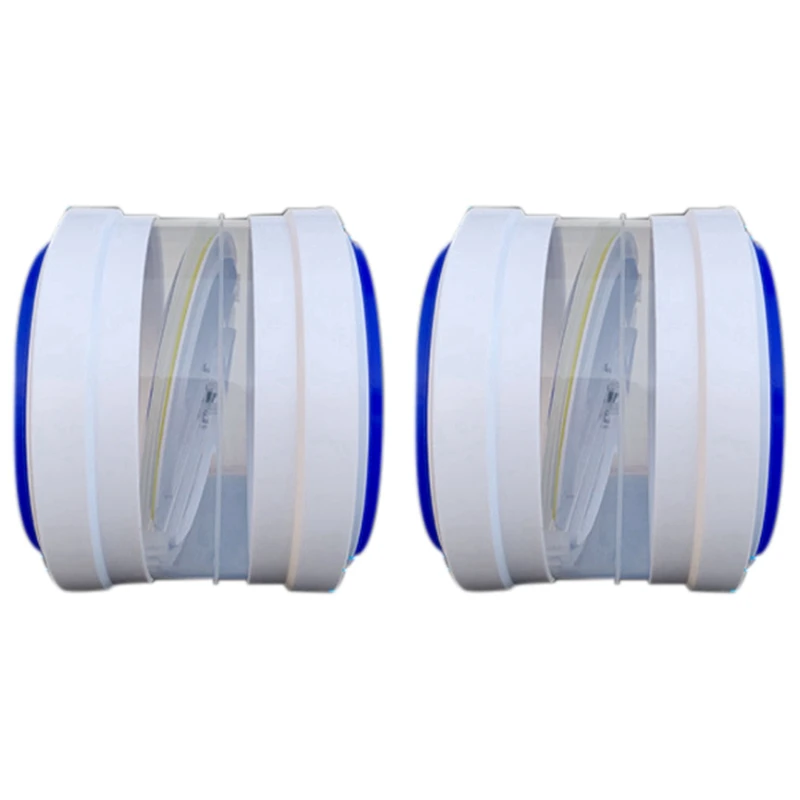 

2X Kitchen Range Hoods Check Valve For 150/160/180Mm Pipe Double-Ended Anti Odor Check Control Air Outlet Fresh System-C