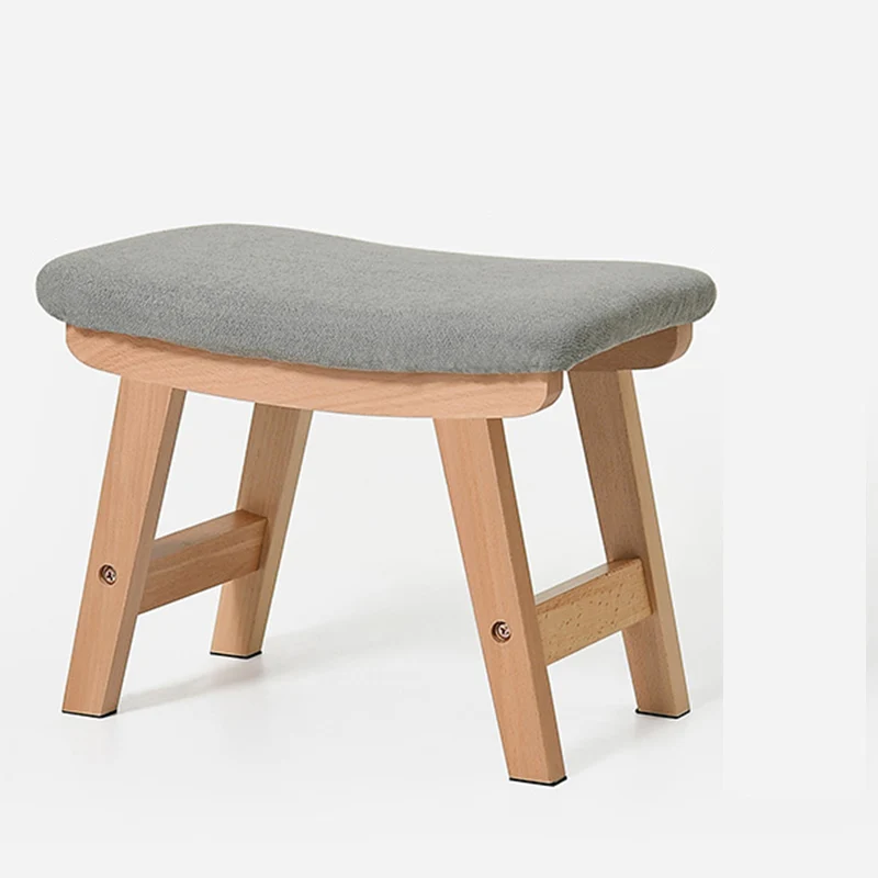 

Minimalist Modern Foot Stool Portable Design Entryway Small Stool Coffee Table Bedroom Taburete Pegable Living Room Furniture
