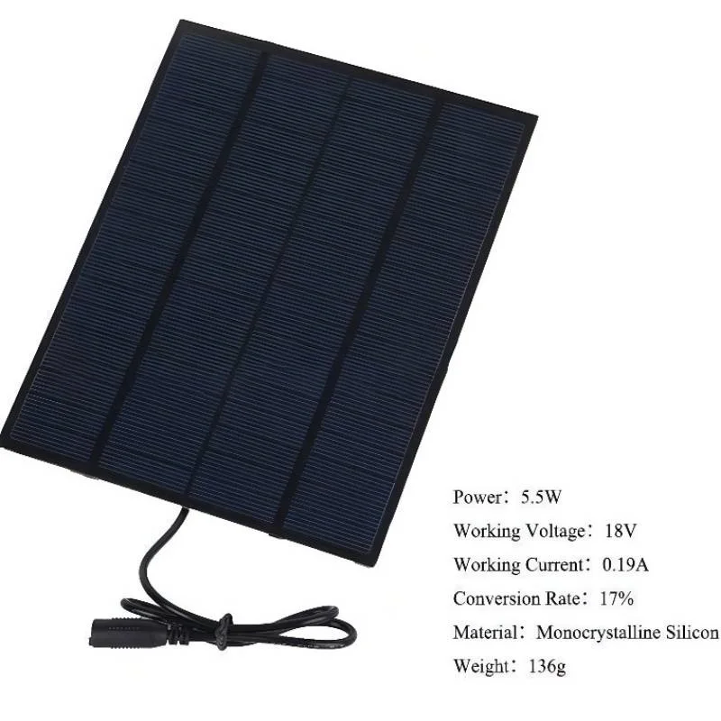 

Solar plate flexible solar charging board Photovoltaic power generation board mobile phone lighting