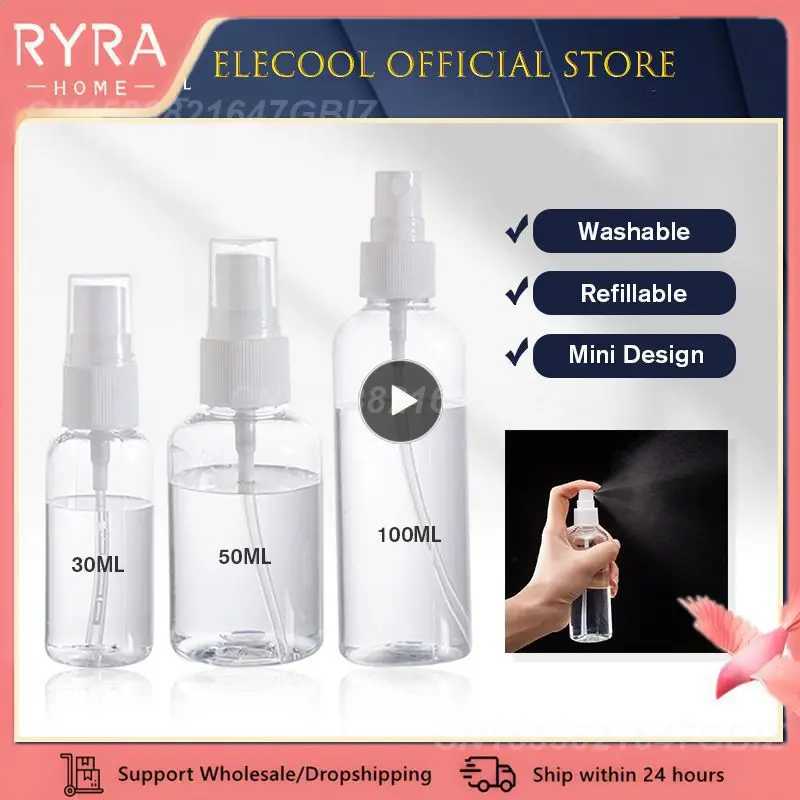 30ml/50ml/100ml Portable Refillable Bottle Cosmetic Hand San