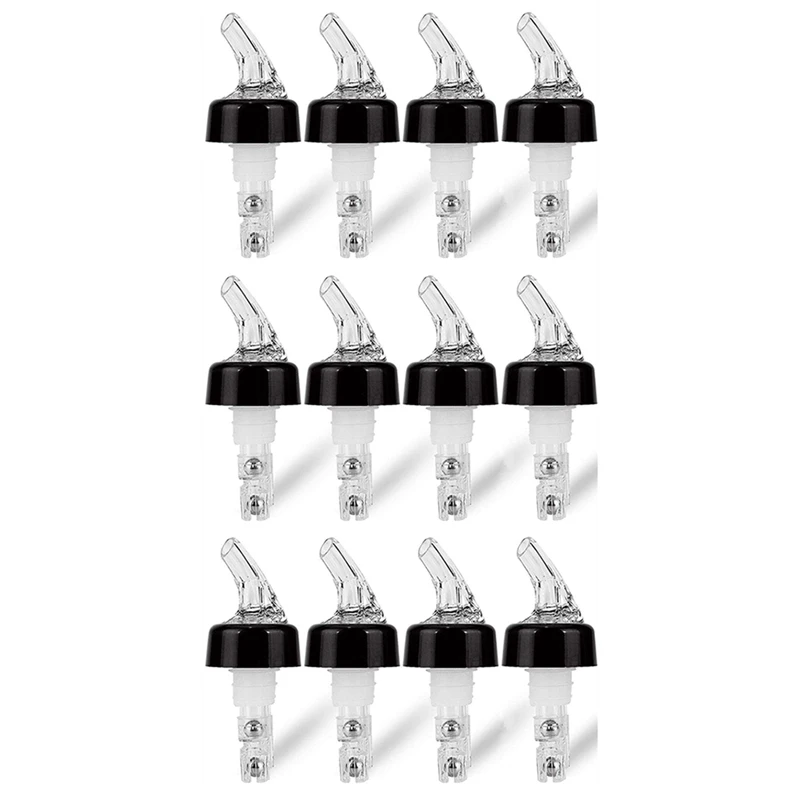 

12 шт. 1 унция Автоматическая мерная бутылка-разливатель-спиртовой мерный разливатель для напитков освежитель вина инструменты для дома и ба...