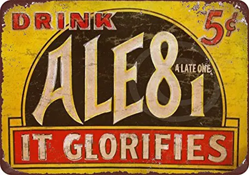 

Custom Kraze Drink Ale 81 5 Cent Bottles Reproduction Metal Sign