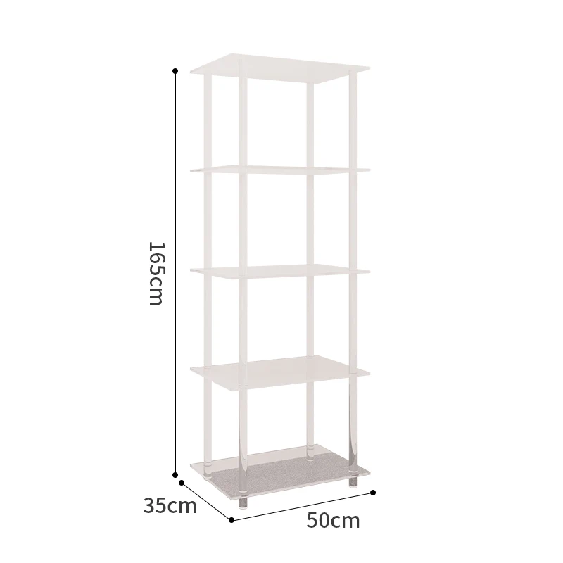 

ZL Acrylic Clothing Store Storage Display Rack Rack for Holding Shoes and Bags Shoe Store Shoe Rack Display Cabinet