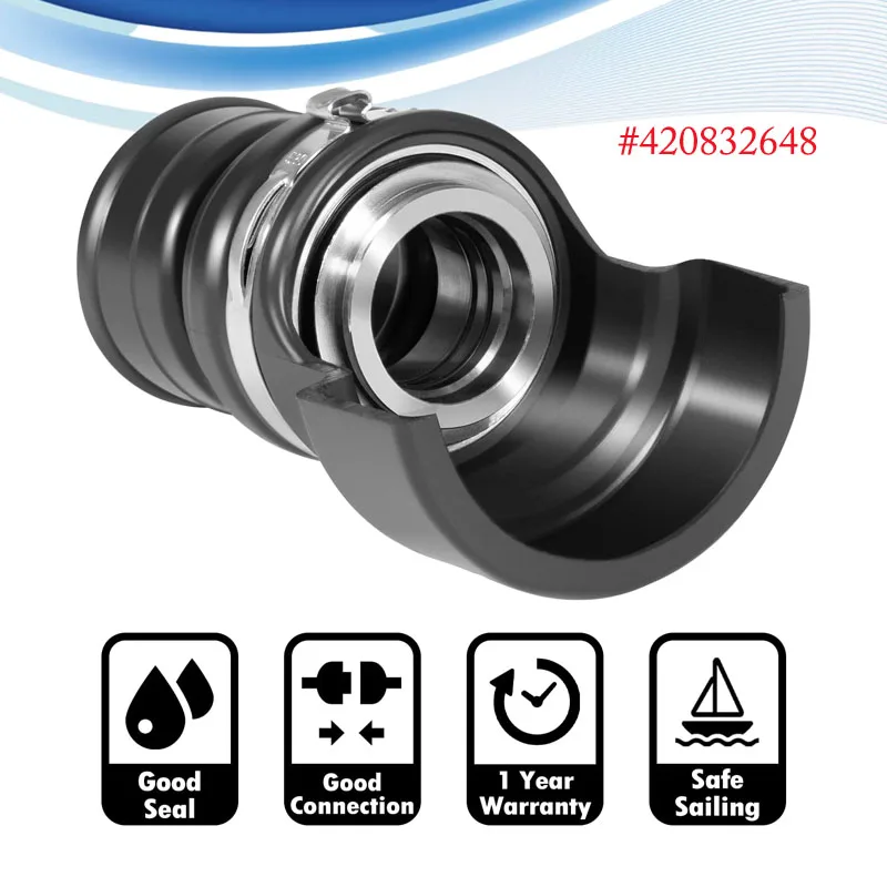 Enlarge Ball Bearing With Bellows Assembly Replacement for 420832648 Drive Shaft Bellow Boot & Bearing for Sea-Doo 4Tec GTX GTI GTS SE