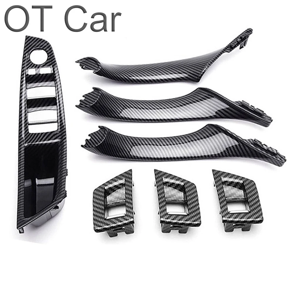 

LHD Auto Parts 7-piece Inner Left Driver Door Pull Handle Armrest Set For BMW F10/F18 OEM 5141 7225 873 Car Accessories Supplier