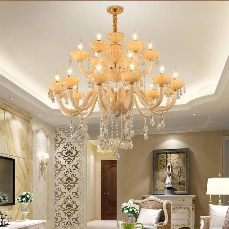 Современная хрустальная люстра для столовой светодиодные повседневные