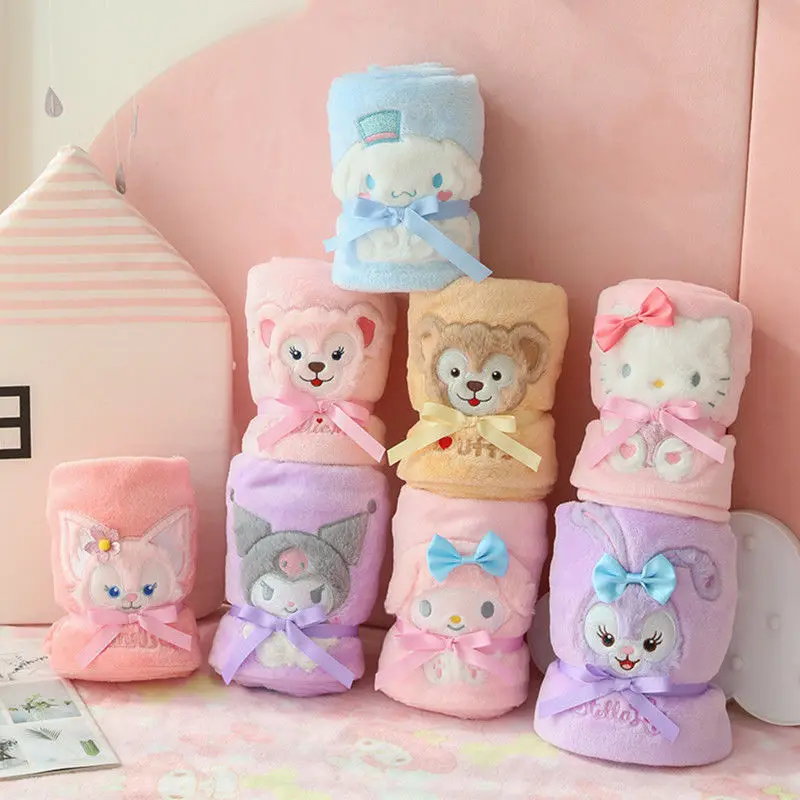 Новинка 20204 японское плюшевое одеяло Cinnamoroll с героями мультфильмов Hello Kitty детское