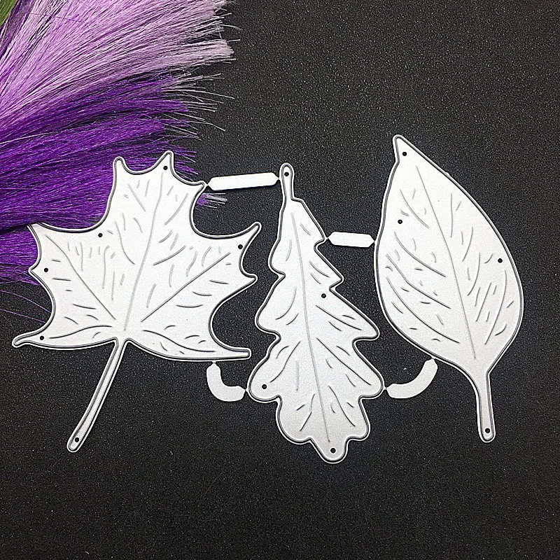 

Maple Leaf New Arrival 2022 Metal Cutting Dies Stencils Die Cut For DIY Scrapbooking Album Paper Card Embossing