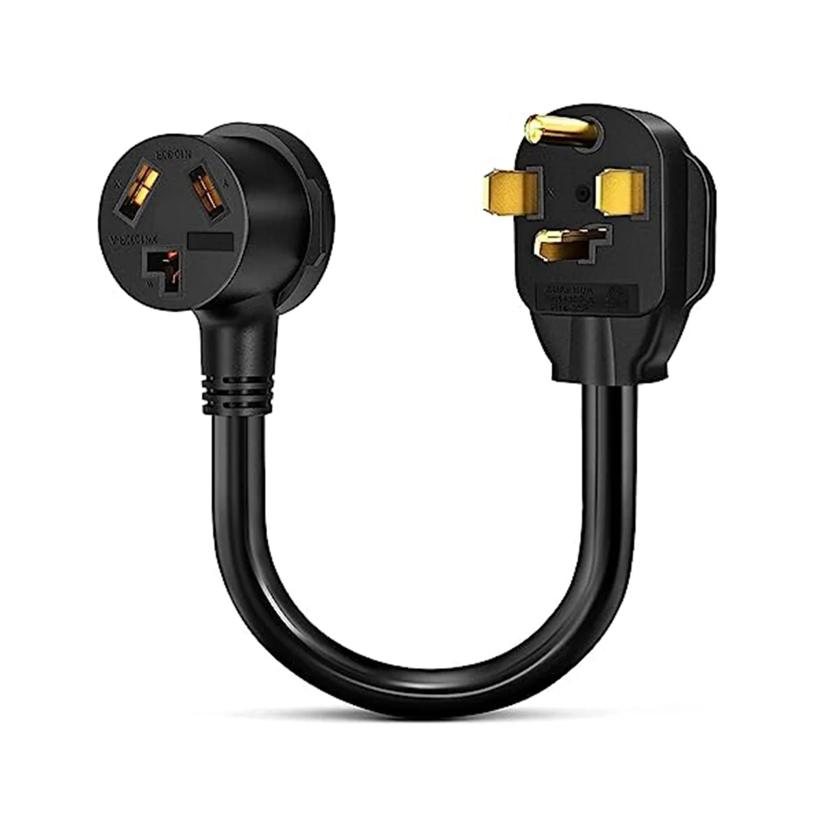 

4-зубчатая электрическая сушилка с вилкой «папа» на 3-зубчатую старую розетку-адаптер для сушки, NEMA 14-30Pto10-30R,30 А, 125 В, 250 футов, вилка стандарта США