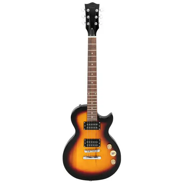 

39 Inch Solid Body Electric Guitar HH Pickups Laurel Wood Fingerboard Bone Nut