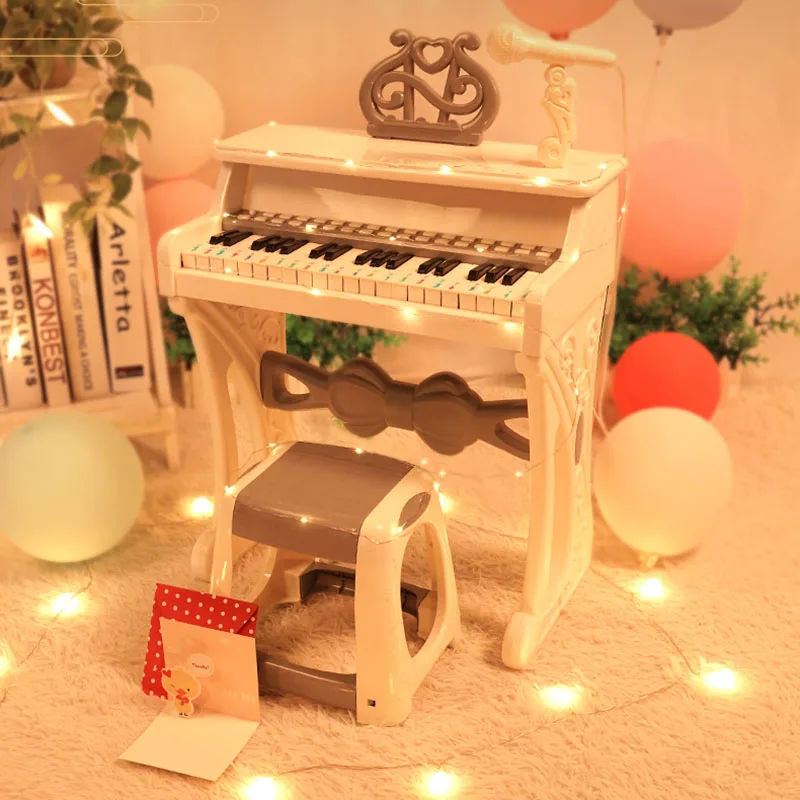 

Otamatone Musical Keyboard Instruments 32 Keysportable Analog Synthesizer Mini Piano Baby Teclado MidiElectronic Piano