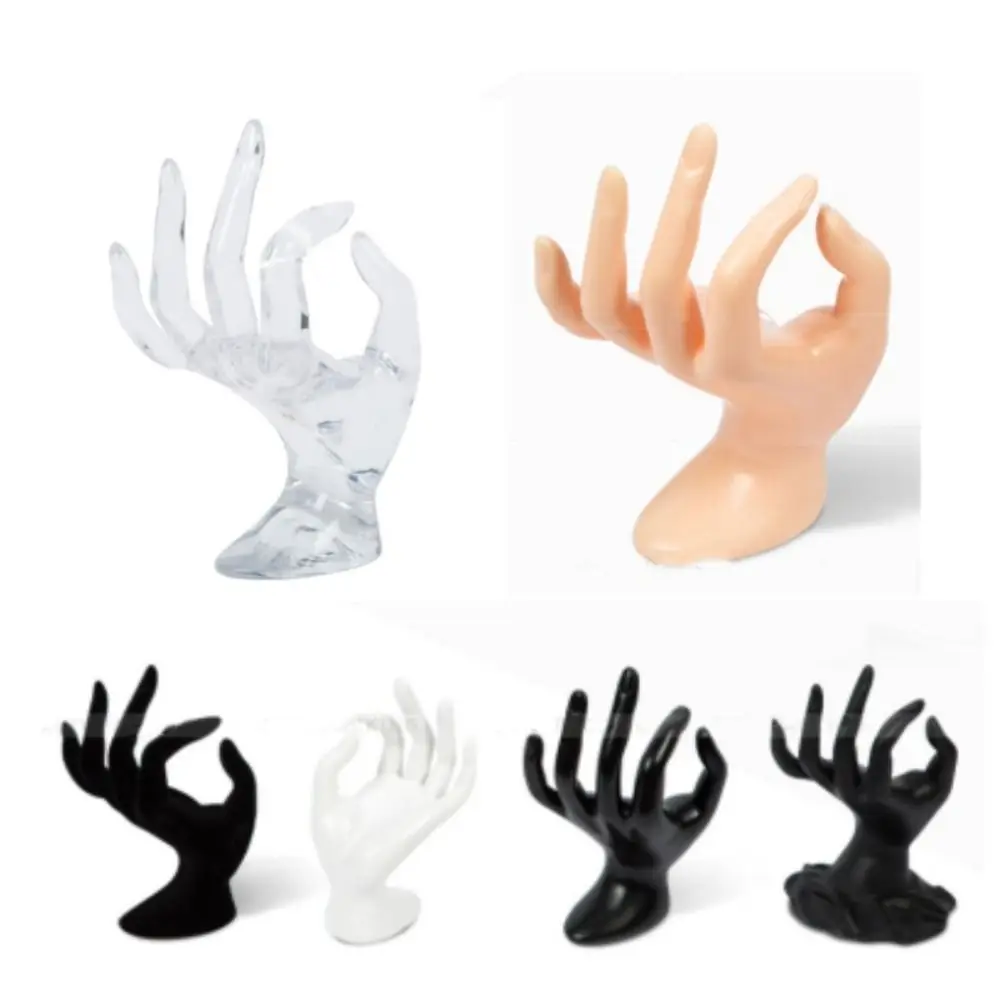 

OK Jewelry Ring Glove Jewellery Holder Mannequin Hand Finger Display Stand Storage Rack