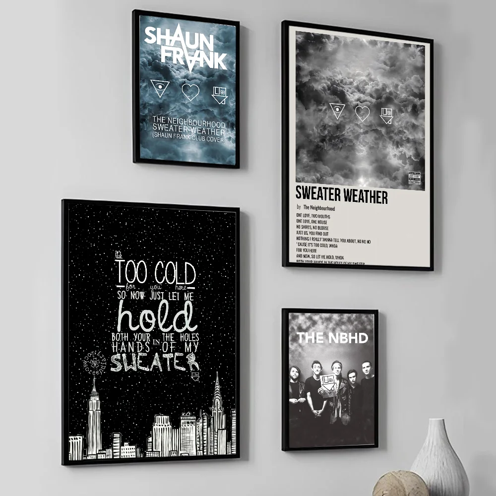 Постер на стену с изображением музыкальных альбомов свитеров домашний декор