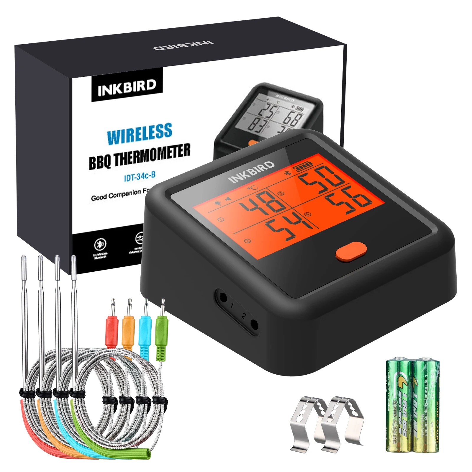 

INKBIRD IDT-34C-B цифровой термометр для мяса