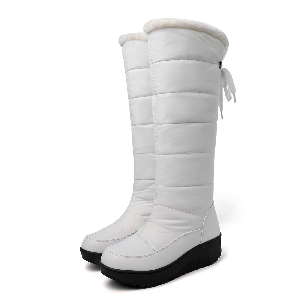 2022 Новинкаженские зимние высокие ботинкикомфортные женские дутики сапоги на