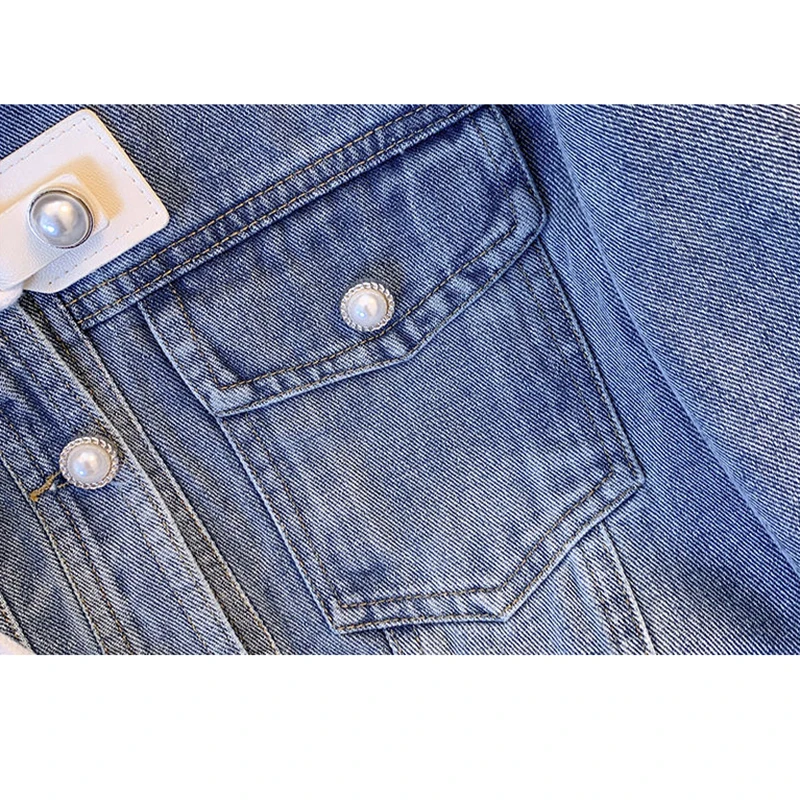 Винтажные джинсовые куртки с пряжкой женская верхняя одежда весна-осень 2024 новая