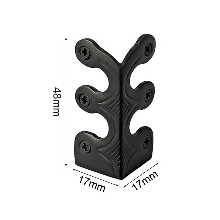 4 шт. угловые протекторы для базовой доски в китайском стиле латунный плинтус