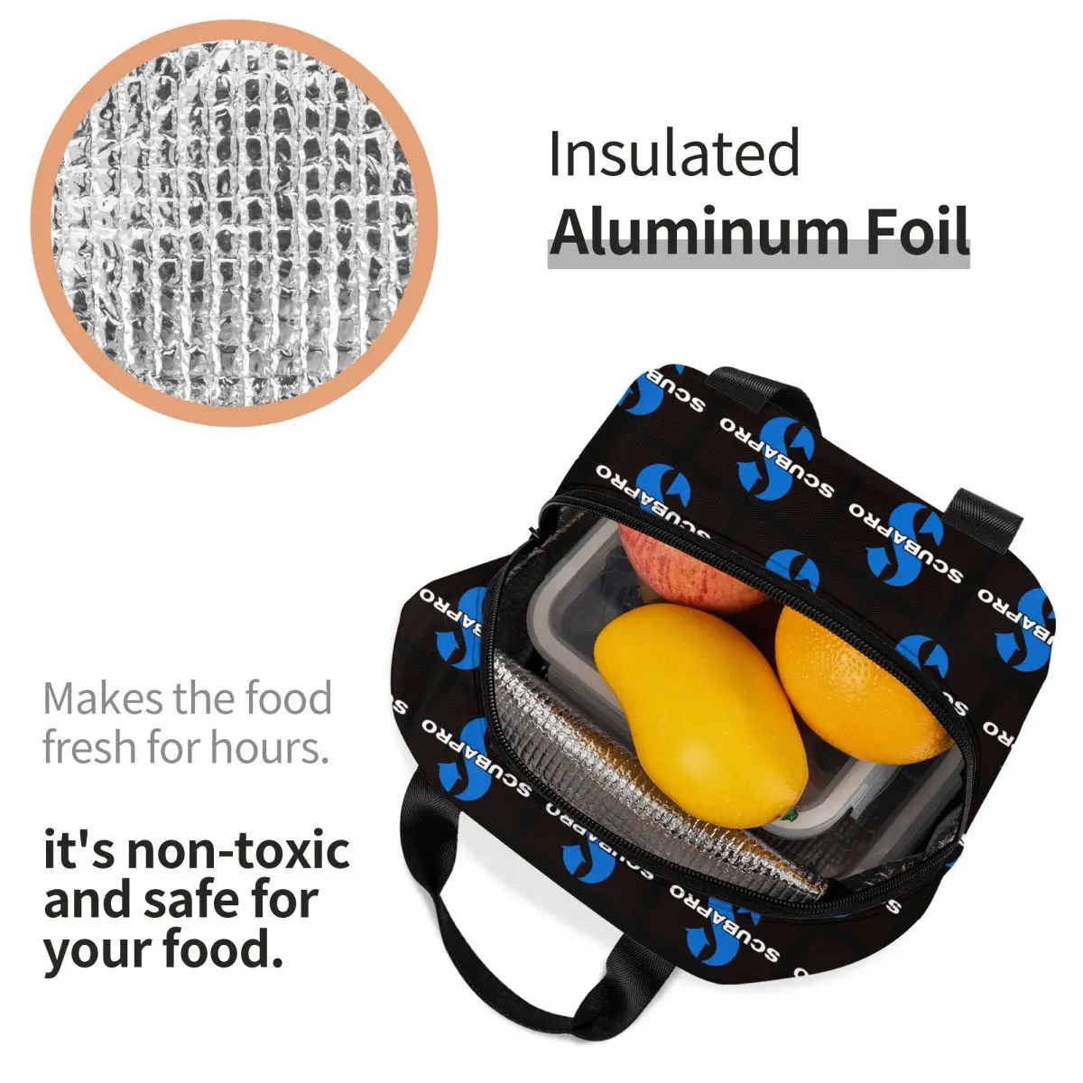 Сумка для обеда с логотипом дайвинга на заказ женские термохолодильники