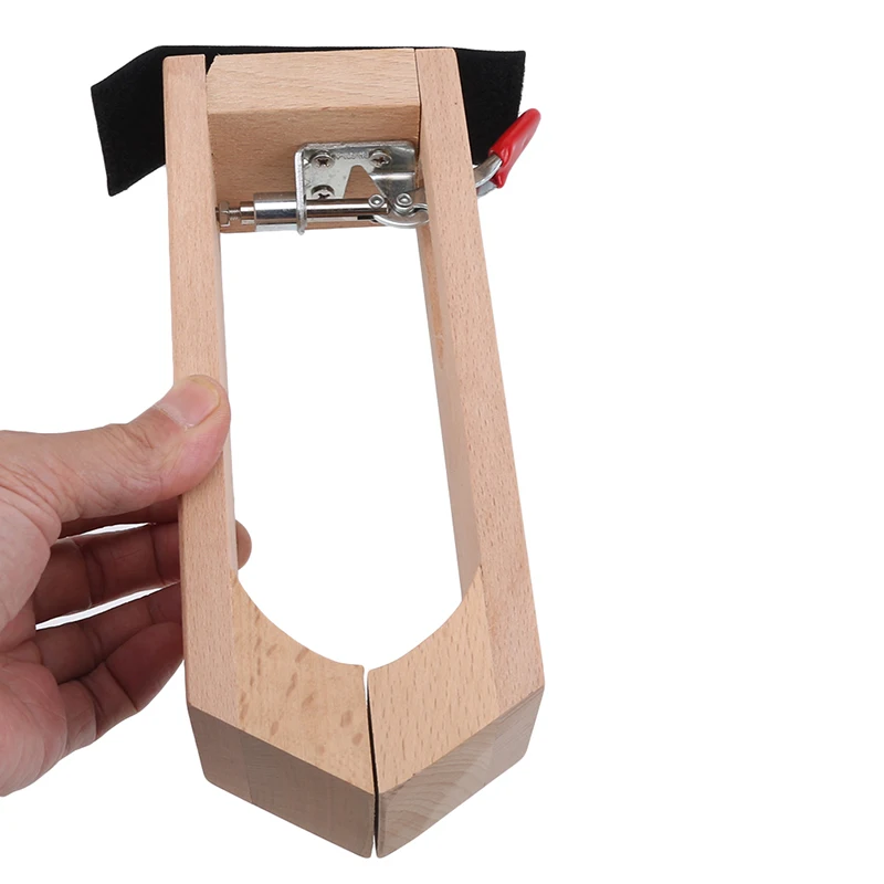 

Буковые зажимы, 1 шт., зажим для кожевенного ремесла, Настольный зажим для шитья, шнуровки, лошади, зажим, деревянные инструменты, набор ручны...