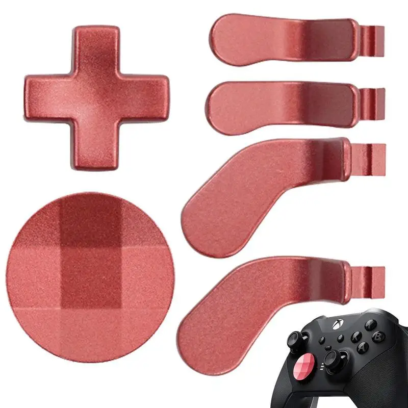 

Алюминиевый сплав D-Pad триггерные лопатки сменная аналоговая палочка 6 шт./комплект для контроллера ONE ELITE 2 серии 2 Запчасти ремонтный комплек...