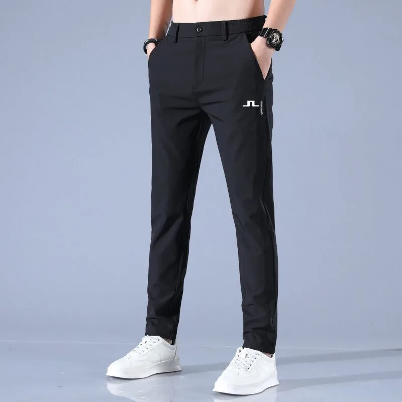 2023 Spring Summer Autumn Men's Golf Pants High Quality Elasticity Fashion Casual Breathable J Lindeberg Trouser