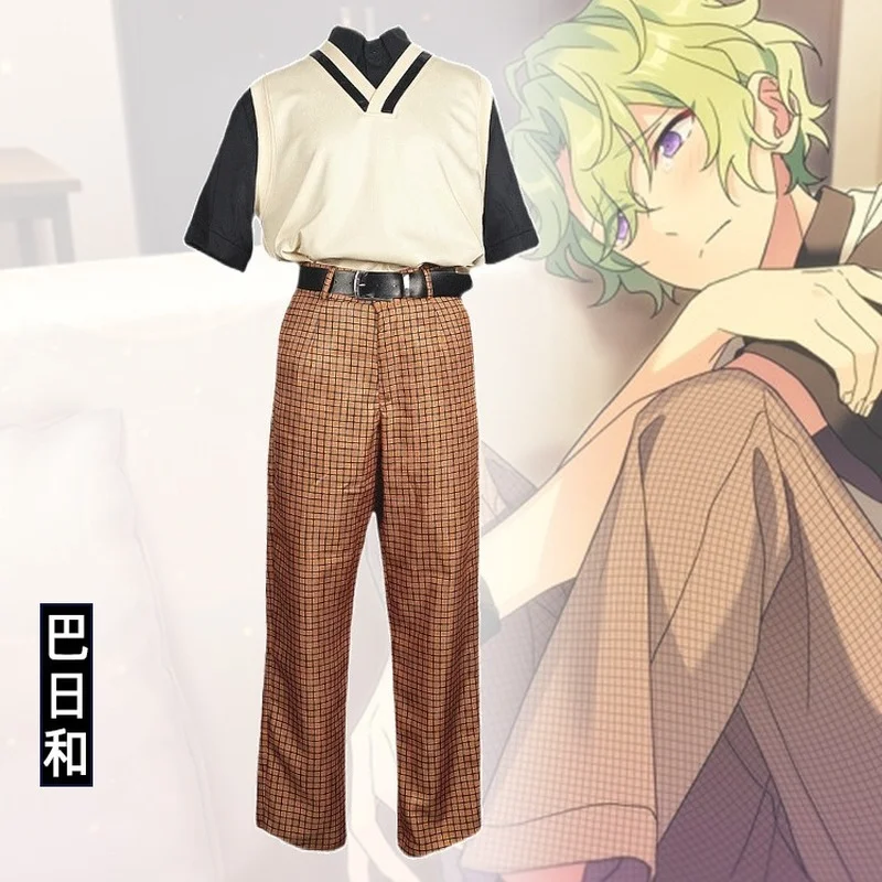 

Tomoe Hiyori Cosplay Costume Ensemble Stars Walk with Your Smile 5th Anniversary Song Uniform Daily Outfits Custom Made