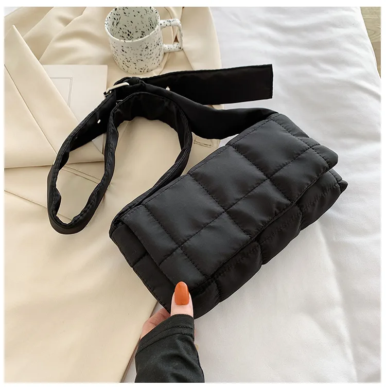 

Зимняя модная пуховая сумка, роскошные кошельки и сумочки, повседневные сумки через плечо, дизайнерские сумки, роскошные универсальные мягкие мини-сумки-мессенджеры