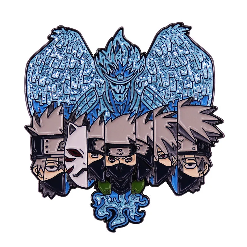 Жесткие эмалированные Значки для фигурок аниме фильмов Коллекционная