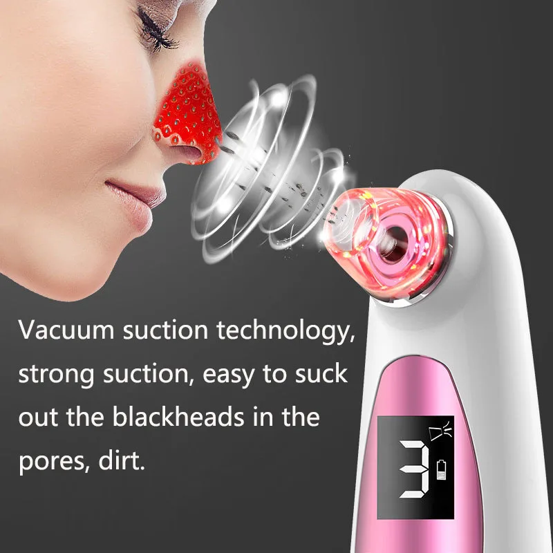Lescolton Blackhead Remover Vacuum Blemish Removers Deep Cleansing Multi-functional Home Use Beauty Devices for Women and Men
