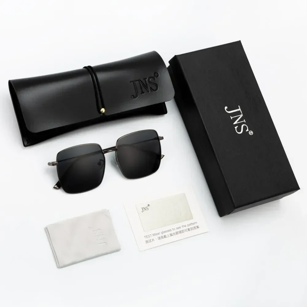 JNS Роскошные металлические солнцезащитные очки UV400 классический брендовый