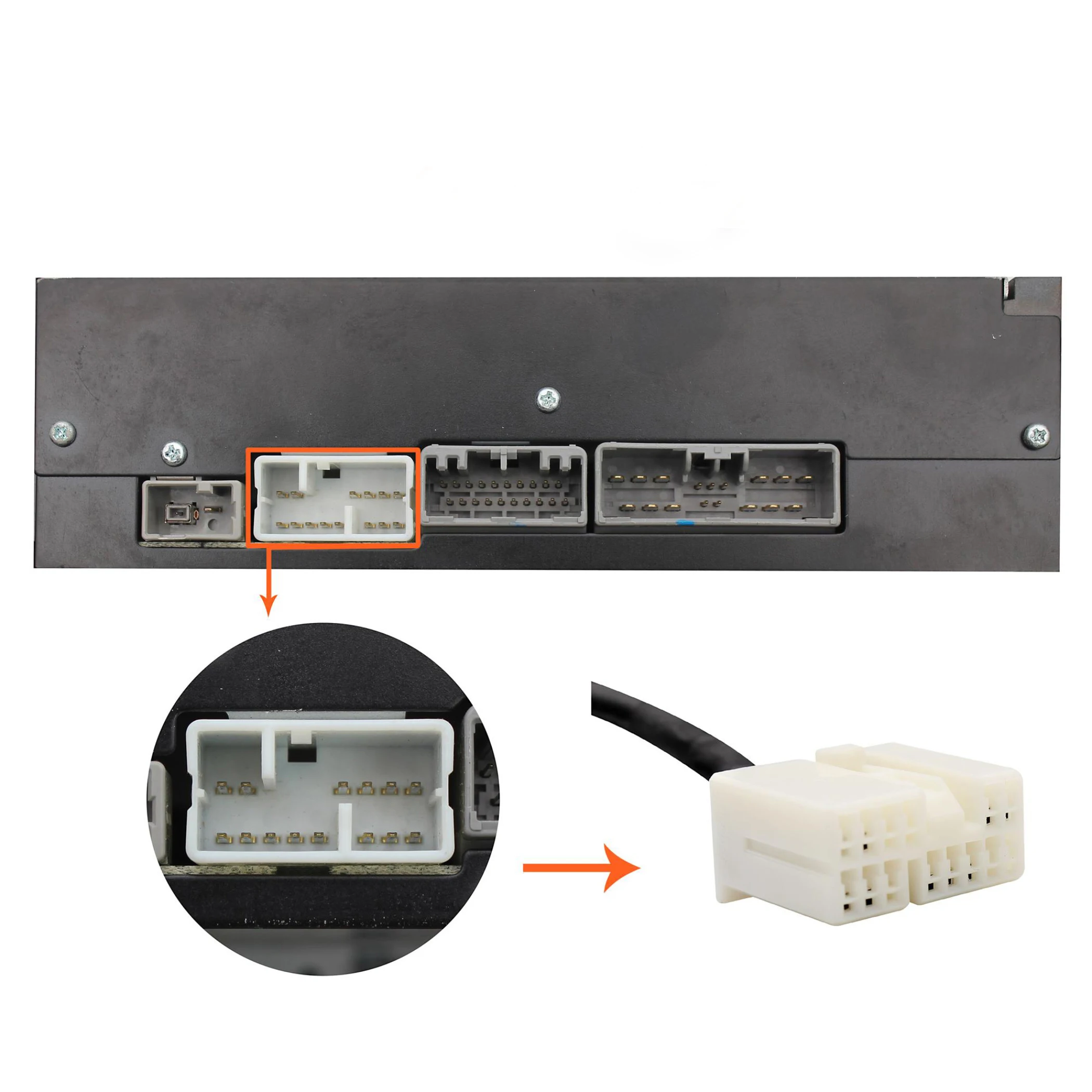 Автомобильный аудио MP3-вход Moonet USB-адаптер AUX устройство для замены компакт-дисков