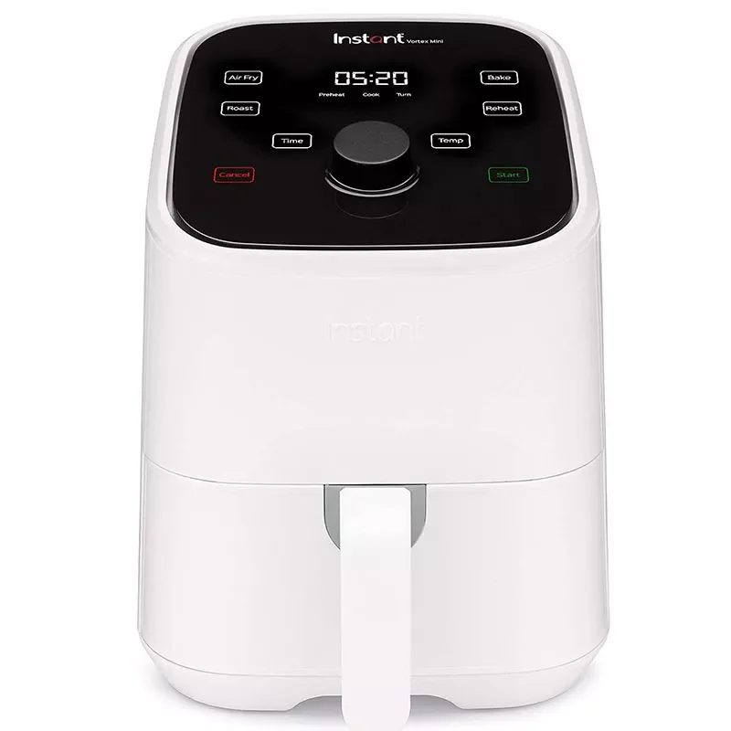 

Instant Vortex 2QT 4-in-1 Air Fryer Oven Combo, (Free App With 90 Recipes), Customizable Smart Cooking Programs, Roast, Toast