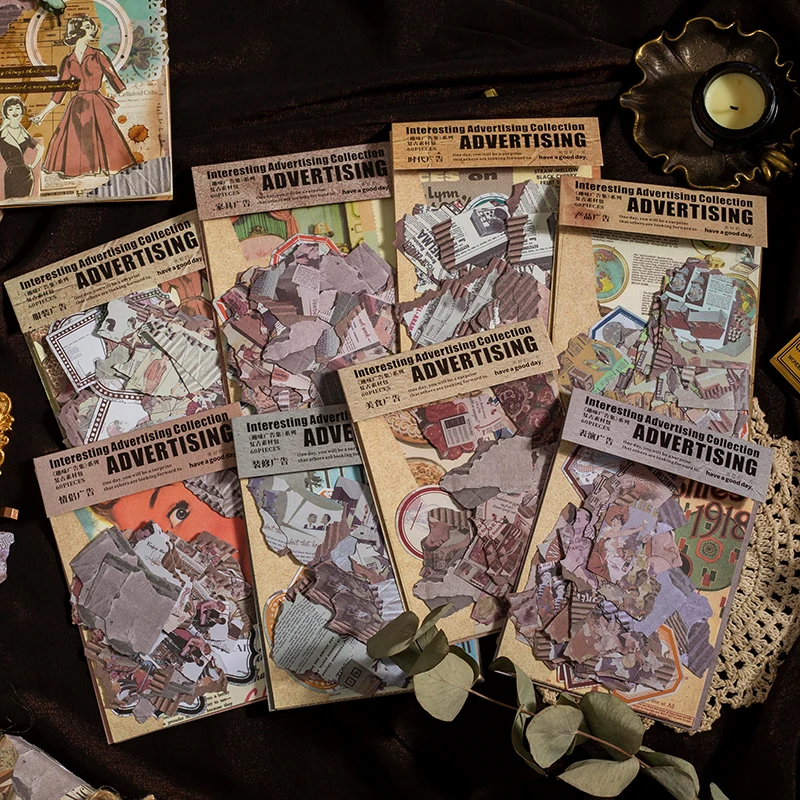 

8packs/LOT interesting adver series retro message paper memo pad